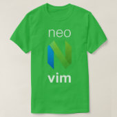 neovim neovim text editor vim fork 1 t-shirt (Design voorkant)