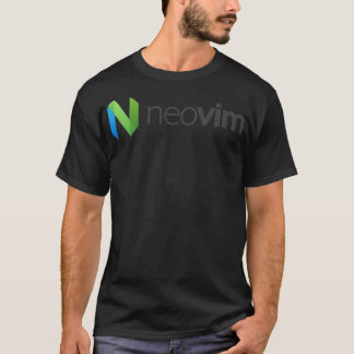 Neovim Text Editor Logo T-shirt