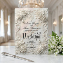 Nep 3D Reliëf Bloemige Bas-reliëf Klassieker