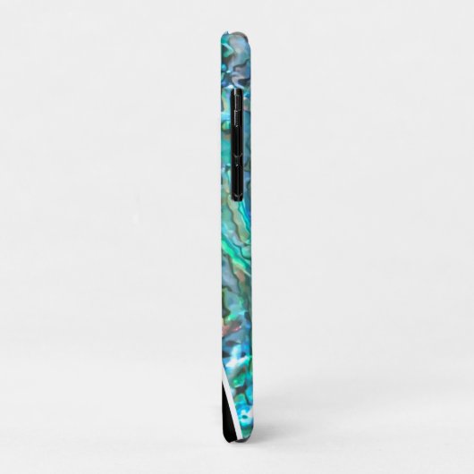 Nep Abalone Paua Shell Monogram Stijl Case-Mate iPhone Case (Achterkant/links)