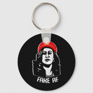 Nep AF Kamala Harris Communisme Verkiezing Humor M Sleutelhanger