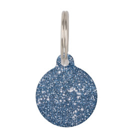Nep Blauwe Glitter Textuur Uiterlijk & Info over H Huisdierpenning