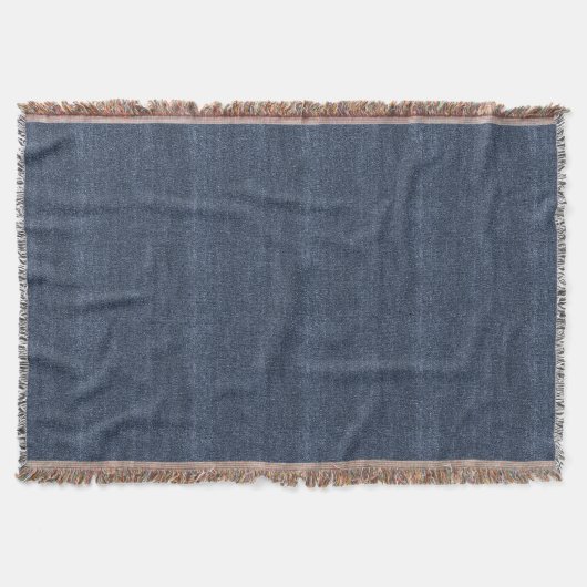 Nep Denim Blauwe Broek Deken (Voorkant)