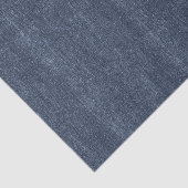 Nep Denim Blauwe Jean Verjaardag Tissuepapier (Detail)