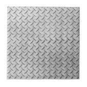 Nep-diamantplating achtergrond tegeltje (Voorkant)
