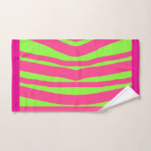 Nep Dierprint Lime + Roze Spa   Bad Handdoek (Handdoek)