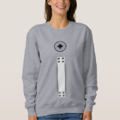 Nep dwangbuis krankzinnig asiel Halloween kostuum Trui (Voorkant)