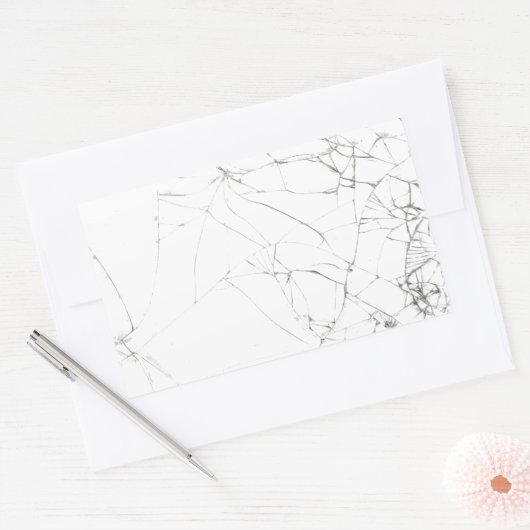 nep gebarsten scherm sticker prank (Envelop)