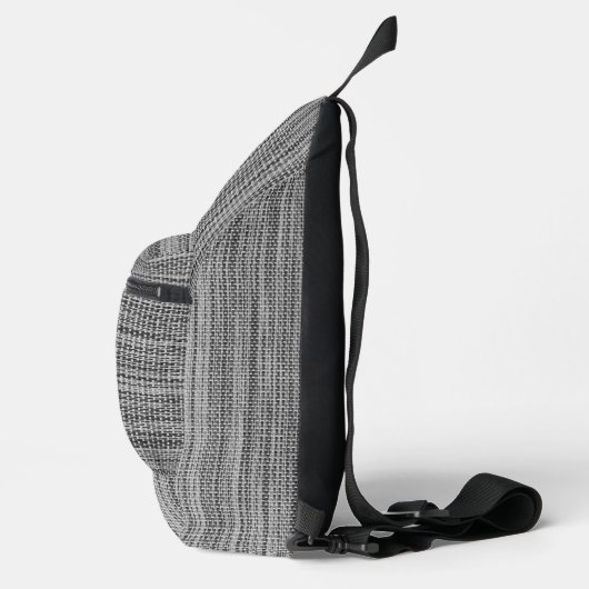 Nep Gebreide Grijs Sling Bag (Rechts)