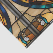 Nep Glas-in-lood Hemelse Engel voor Decoupage Cr Tissuepapier (Detail)