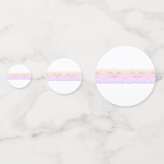 Nep glitter confetti (Voorkanten)