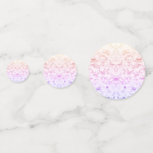 Nep glitter confetti (Achterkanten)