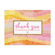 Nep Glitter Eenhoorn Verjaardag Bedankt