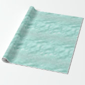Nep Glitter Pastel Glans Elegant Glanzend Chic Cadeaupapier (Uitgerold)
