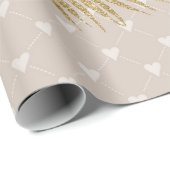Nep glitter woestijn Steampunk lama Cadeaupapier (Rol Hoek)