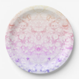 Nep glitterconfetti papieren bordje
