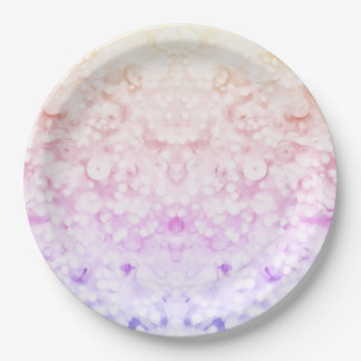 Nep glitterconfetti papieren bordje