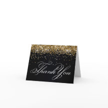Nep Glitterend Goud Glitter Zwart