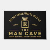 NEP Goud Man Cave Deurmat (Voorkant)