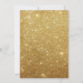 Nep gouden glitters Multi foto Prettig kerstfeest (Achterkant)