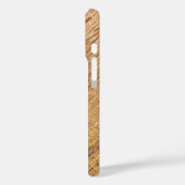 Nep Gouden Strepen Kerst Case-Mate iPhone Case (Achterkant / Links)