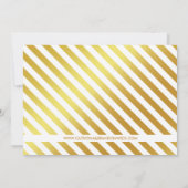 NEP GOUDFOLIE FOTO SAVE THE DATE-AANKONDIGING SAVE THE DATE (Achterkant)