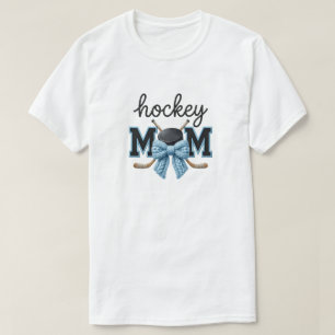 Nep haakwerk Hockey Moeder Shirt, Ijsbaan Kant Ges T-shirt