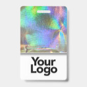 Nep holografisch professioneel CNA-verpleegster fo Badge (Achterkant)