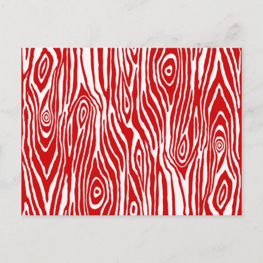 Nep Hout Briefkaart (Voorkant)