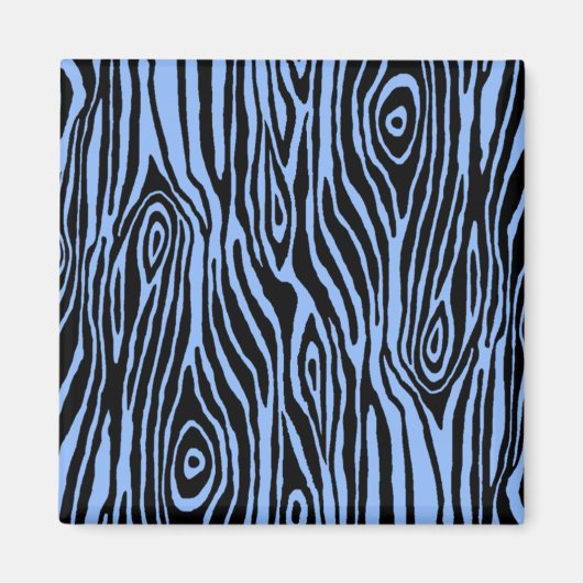 Nep hout magneet (Voorkant)