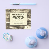 Nep-hout minimalistisch flyer (Enkel)