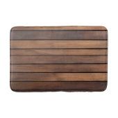 Nep houten lat badmat (Voorkant)