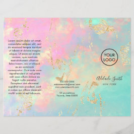 nep iriserende delicate opaal brochure