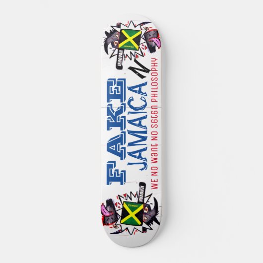 NEP JAMAIKA / KILLGOAT Skateboard (Voorkant)