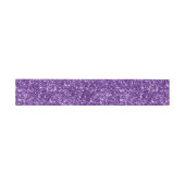 Nep koninklijk paarse glitters uitnodigingen wikkel (Vlak)