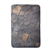 Nep Lava Rots Badmat (Voorkant Verticaal)