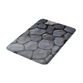 Nep Lava Rots Badmat (Gekanteld)