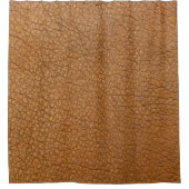 nep lederen look douchegordijn (Voorkant)