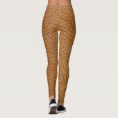 nep lederen look leggings (Achterkant)