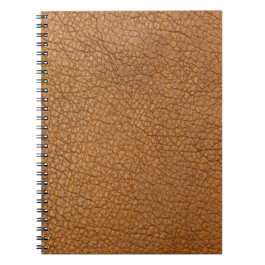 nep lederen look notitieboek (Voorkant)