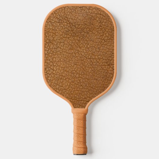 nep lederen look pickleball paddle (Voorkant)