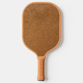 nep lederen look pickleball paddle (Achterkant)