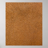 nep lederen look poster (Voorkant)