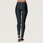 Nep leer leggings (Achterkant)