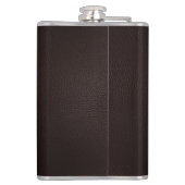 Nep leer vinyl omwikkeld heupfles (Achterkant)