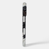 Nep Leerlooien Koeiengevlekte Huid bont Case-Mate iPhone Case (Achterkant / Rechts)