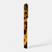 Nep-leopard-vel iPhone Hoesje (Rechterkant)