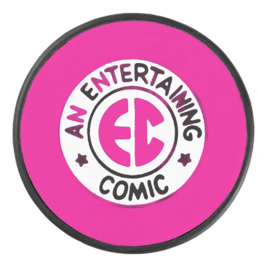 Nep-logo hockey puck (Voorkant)