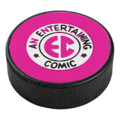 Nep-logo hockey puck (3/4)