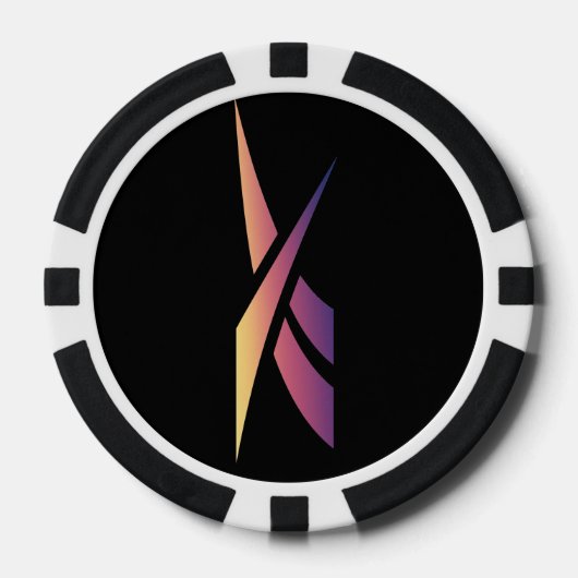Nep-logo Poker Chips (Voorkant)